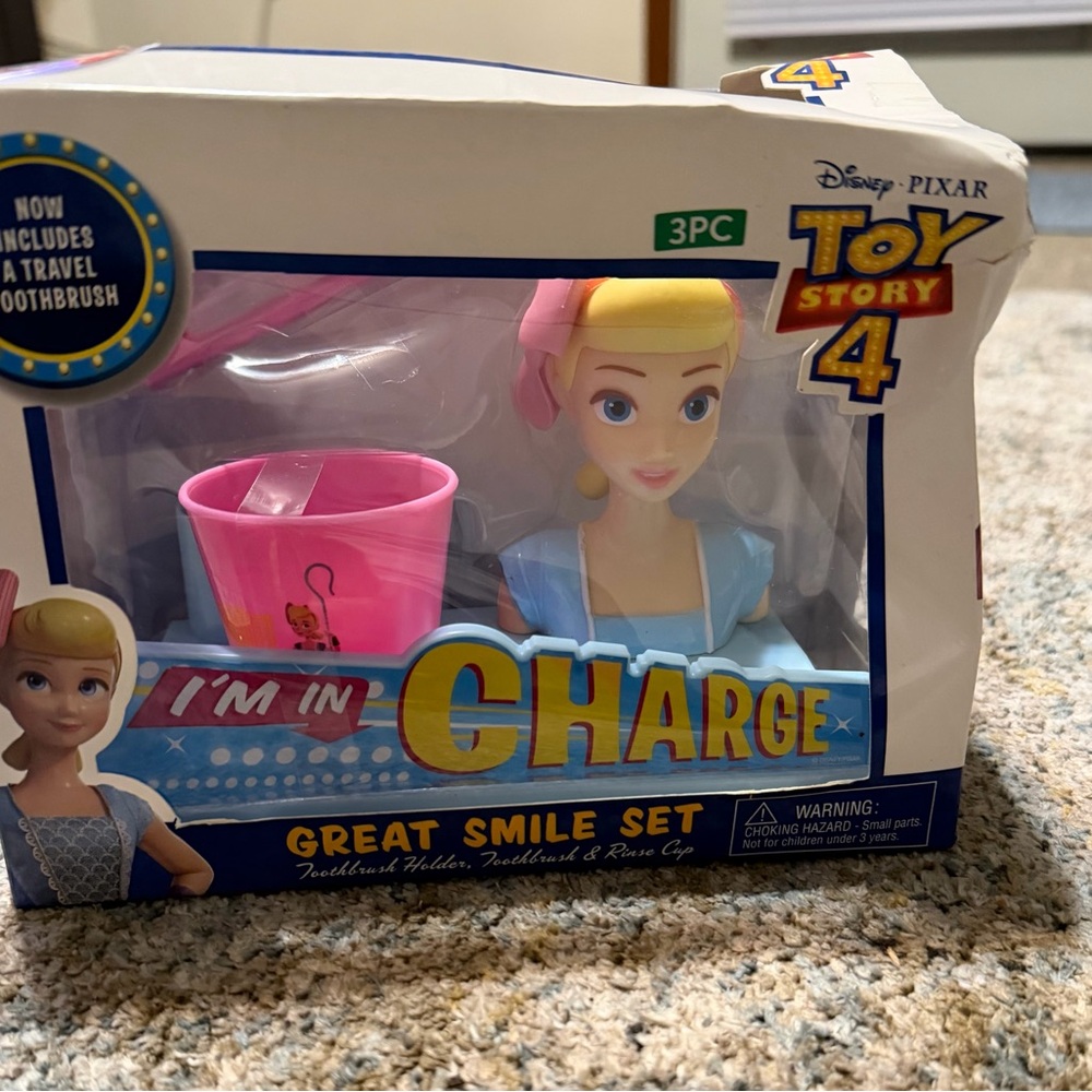 Toy Story 4 Bo Peep Great Smile Set - Pink/Blue